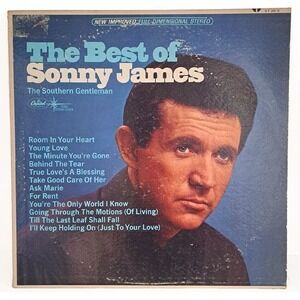 Sonny James The Best Of Southern‎ Gentleman Vinyl Record LP Capitol ST 2615